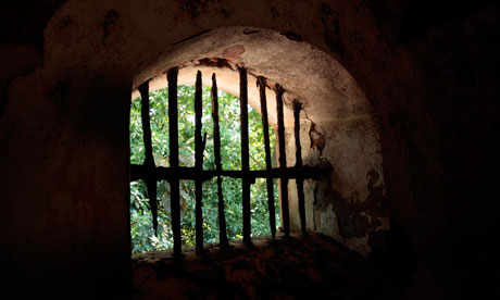 04b Awakening is breaking through rusty bars