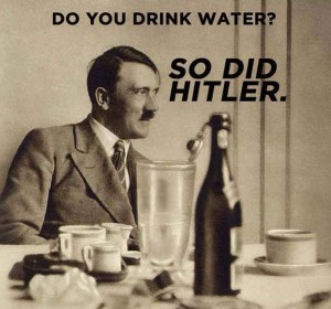13 Hitler drank water
